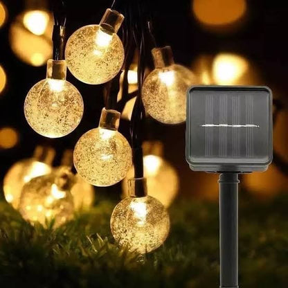 Guirnaldas tipo Bombilla LED SOLAR