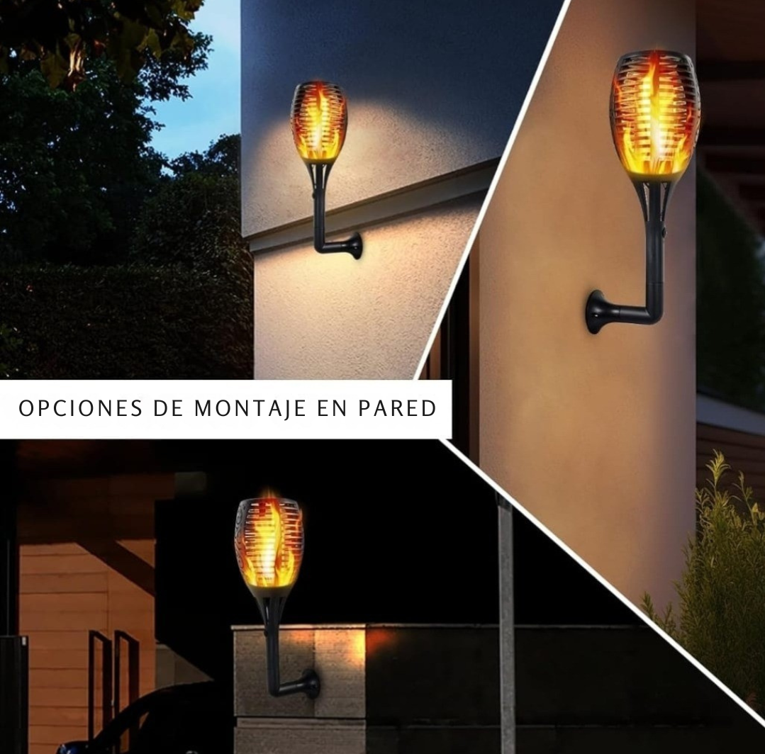 Antorchas Solares® - Tamaño Large 78cm. Pack 2 UND