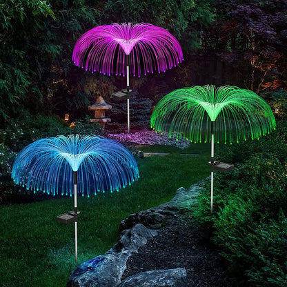 Luces solares LED de Medusas  Pack de 2 UND