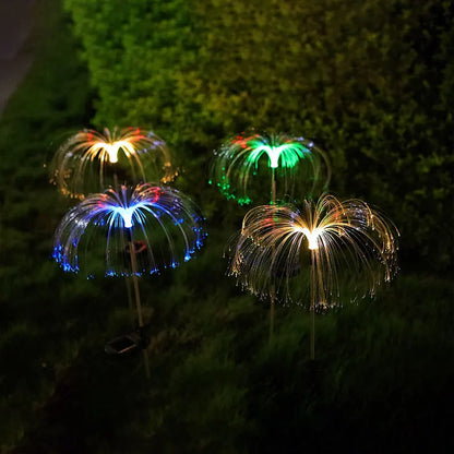 Luces solares LED de Medusas  Pack de 2 UND