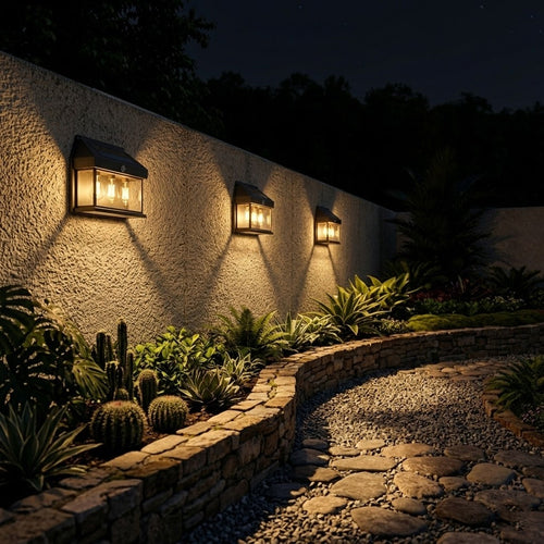 Bañador solar de pared de 3 focos Zk30 Pack de 2 UND